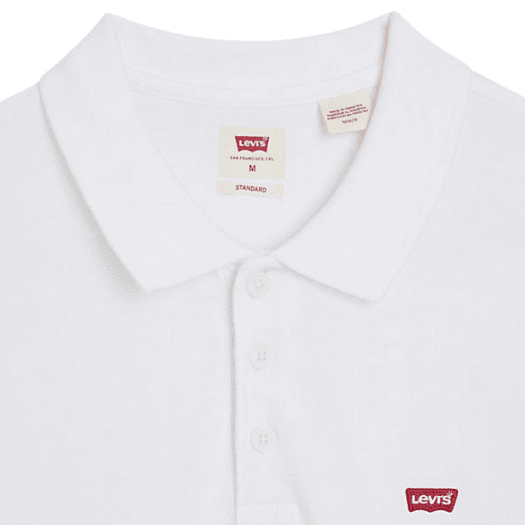 Levi's Housemark Polo White