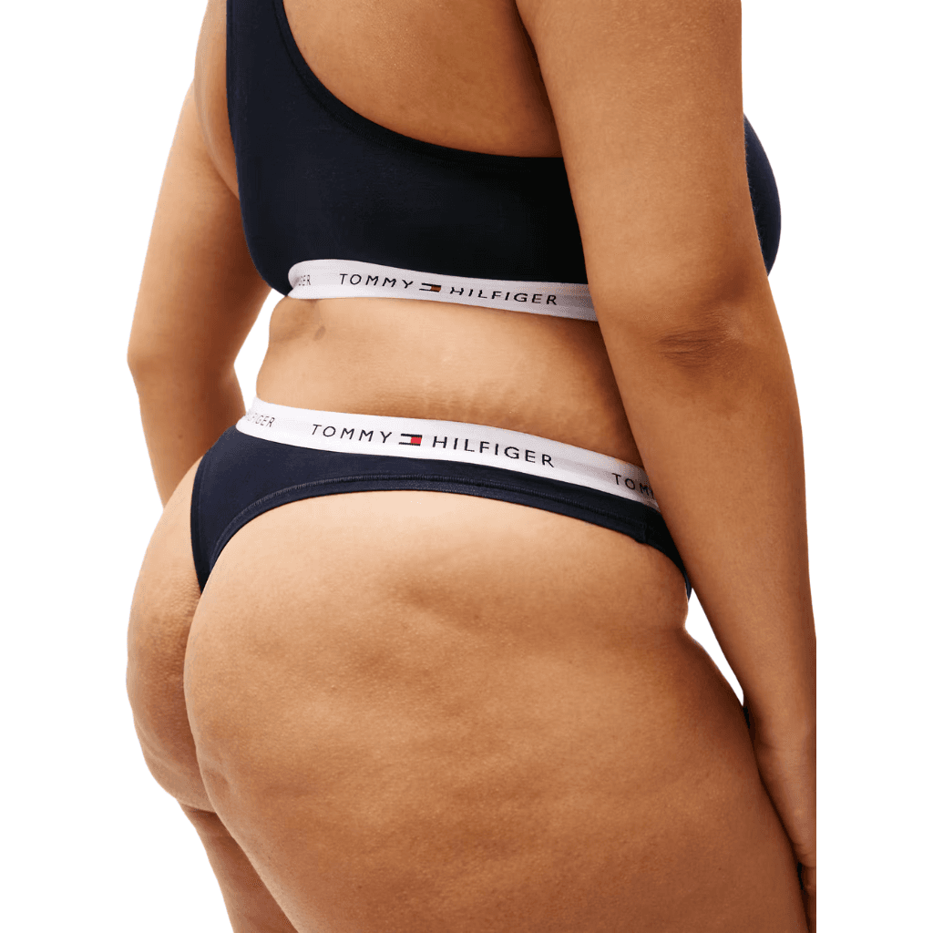 Tommy Hilfiger Repeat Logo Thong Curve Desert Sky