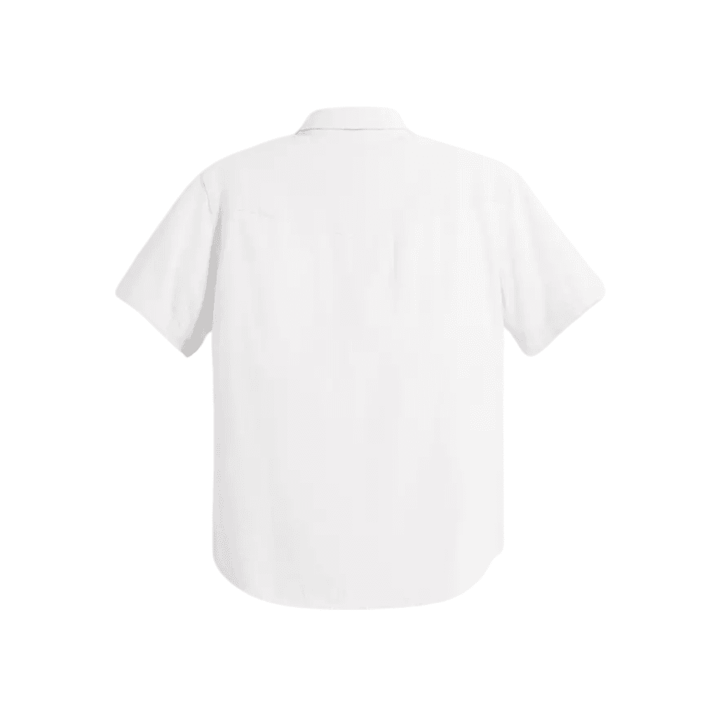 Levi's Short Sleeve Western Shirt Newman Ecru White