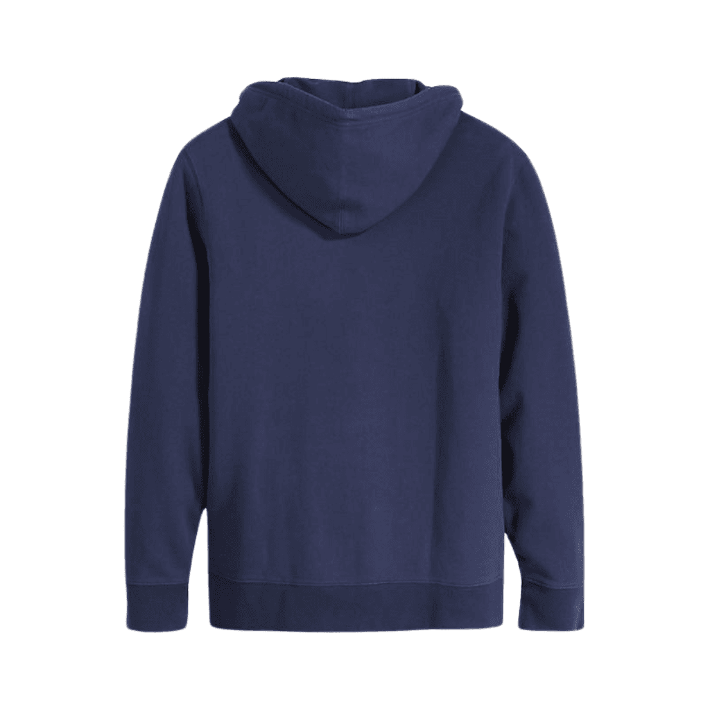 Levi's Original Zip Up Hoodie Navy Blazer