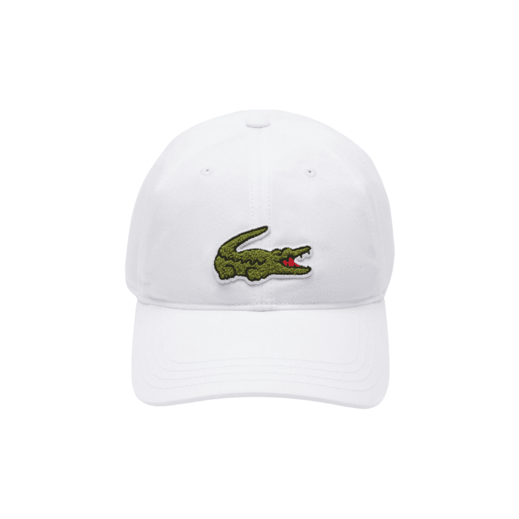 Lacoste Adjustable Cotton Hat White