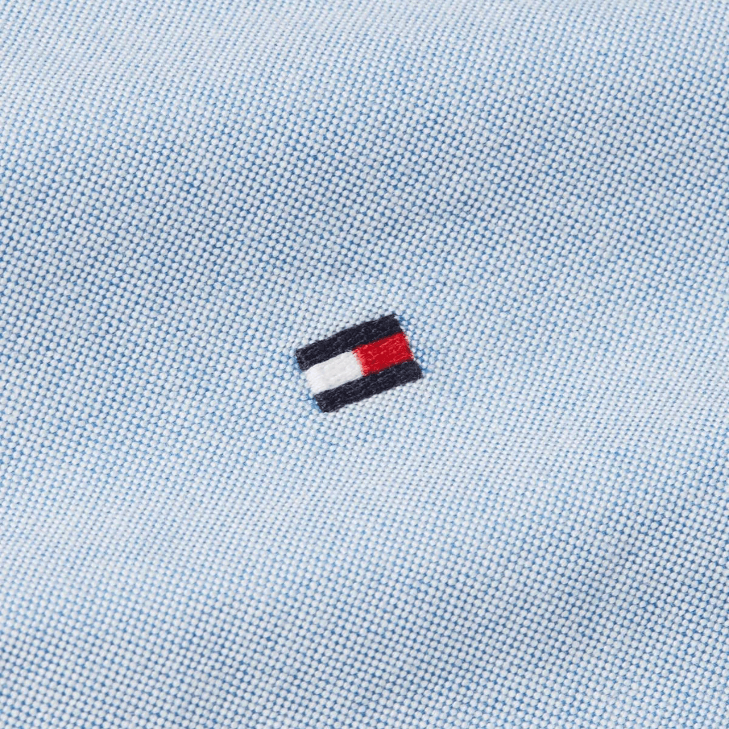 Tommy Hilfiger Long Sleeve Oxford Shirt Blue