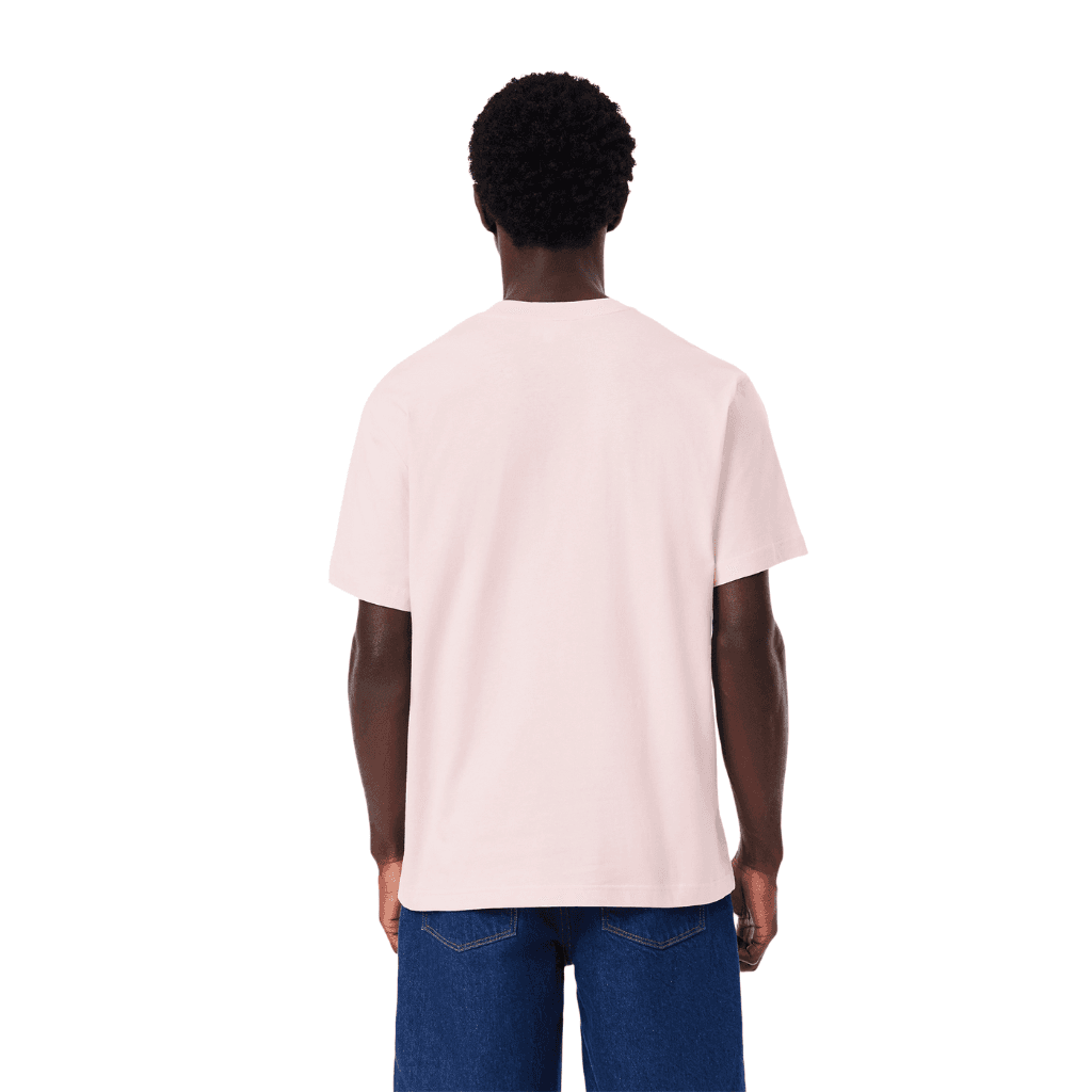 Lacoste Cotton T-Shirt Flamingo