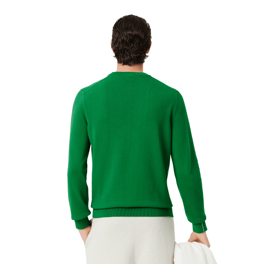 Lacoste Monochrome Crew Neck Sweater Calathea