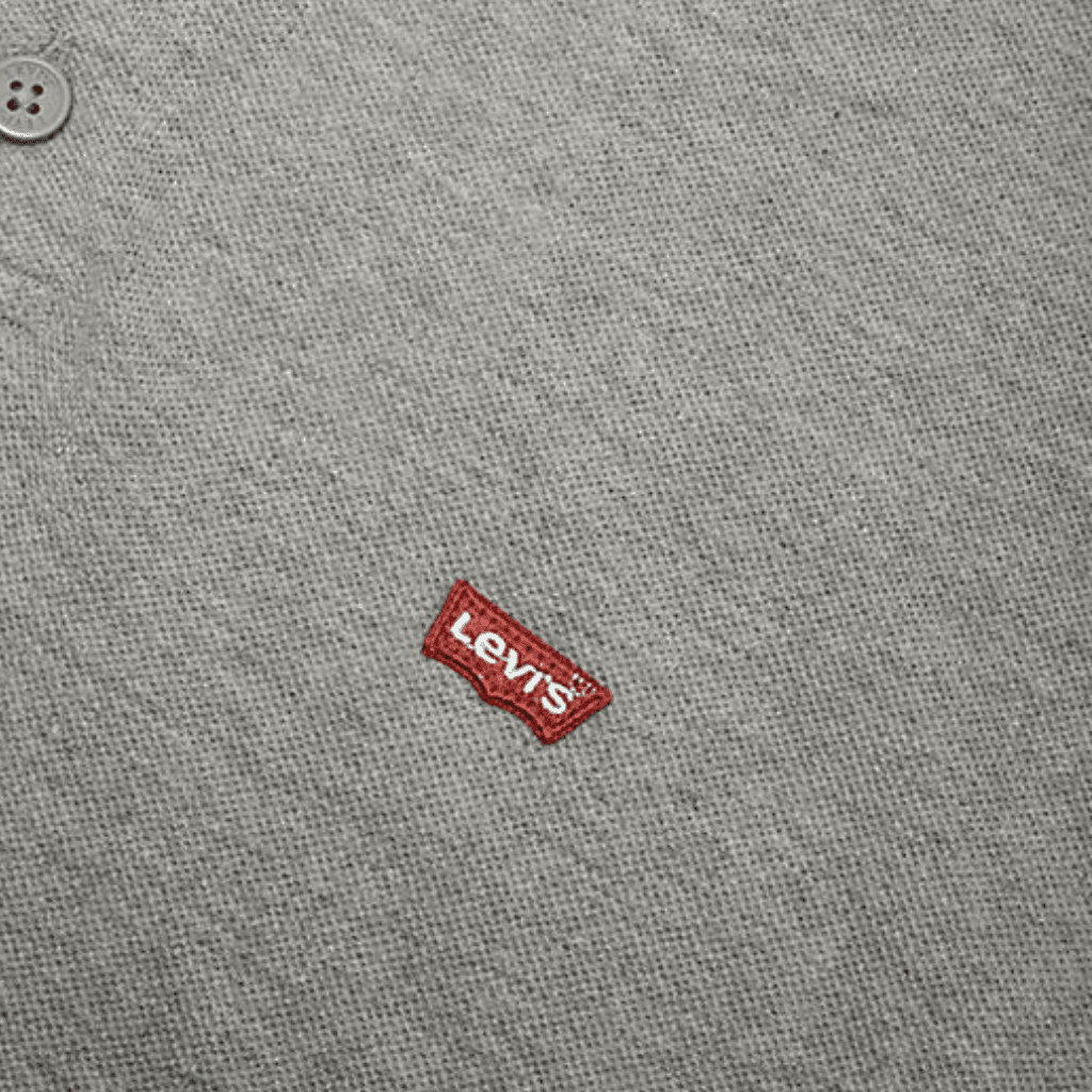 Levi's Housemark Polo Mid Tone Grey Heather