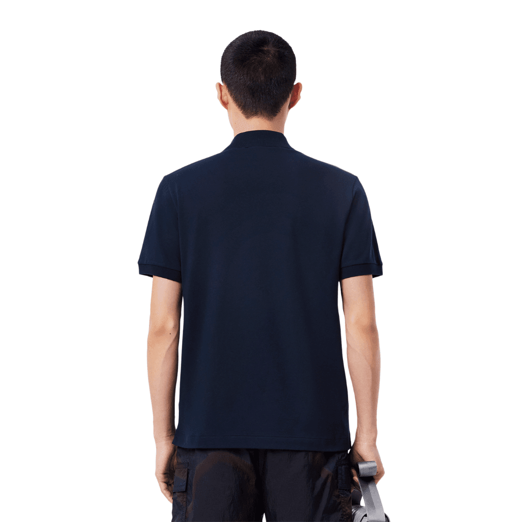 Lacoste L.12.12 Classic Fit Stretch Polo Shirt Navy Blue