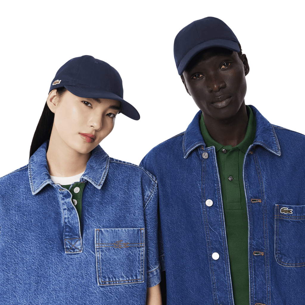 Lacoste Monochrome Cotton Hat Navy Blue