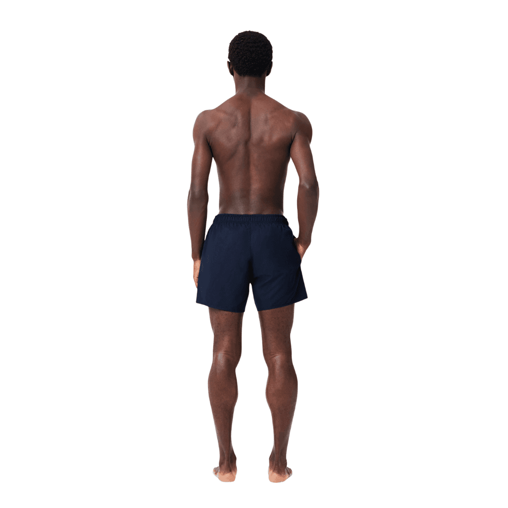 Lacoste Monochrome Swim Shorts Navy Blue/Green