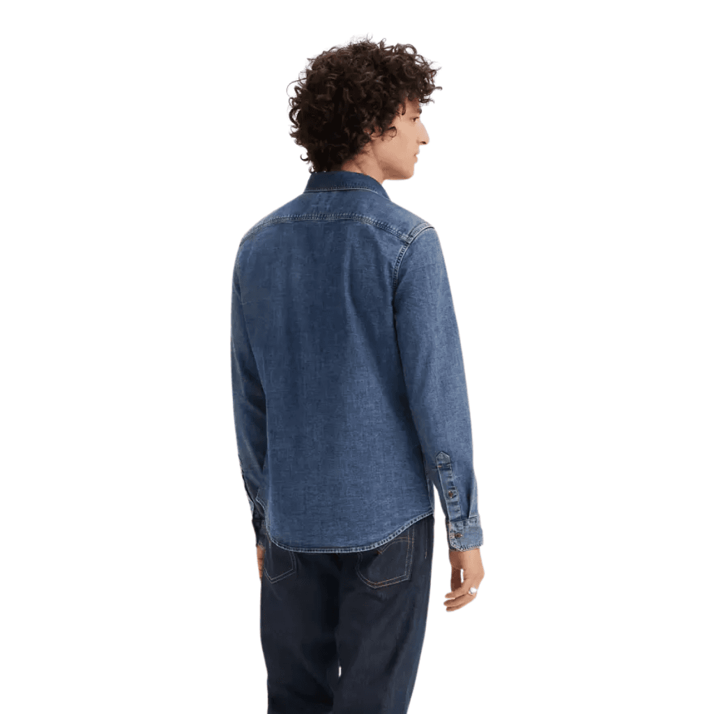 Levi's Barstow Standard Western Shirt Trinity Med Wash Blue