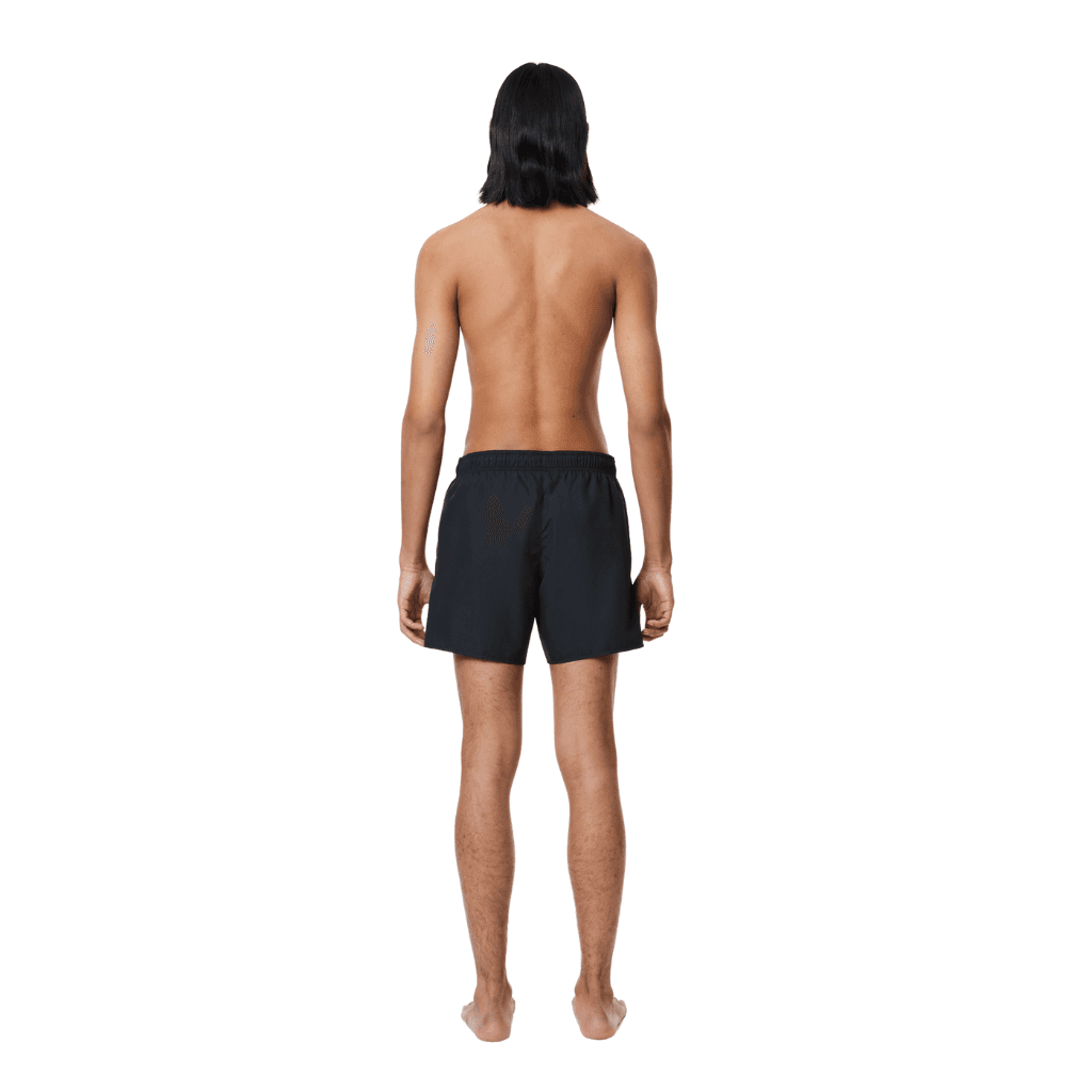 Lacoste Monochrome Swim Shorts Black/Green