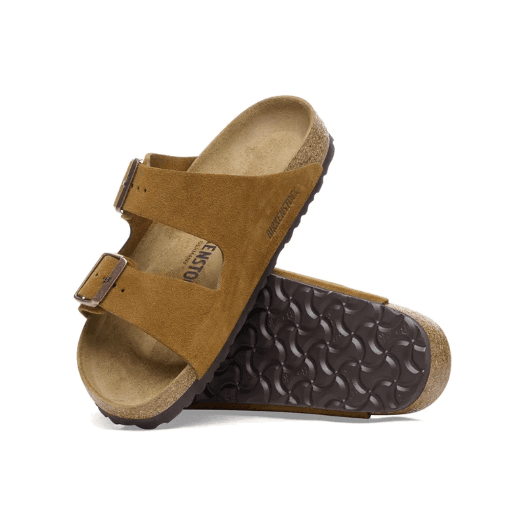 Birkenstock Arizona Suede Leather Mink Regular