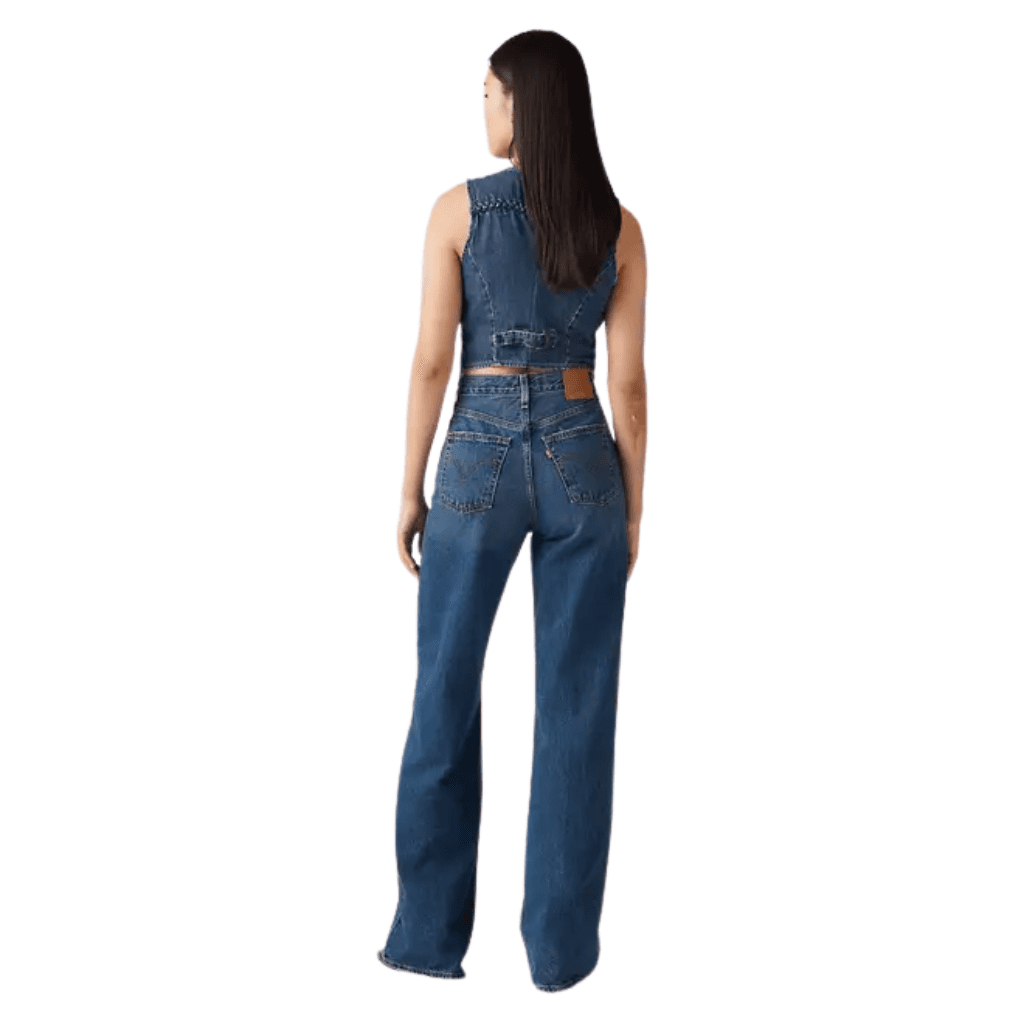 Levi's Ribcage Wide Leg H223 Jeans Polar Perimeter