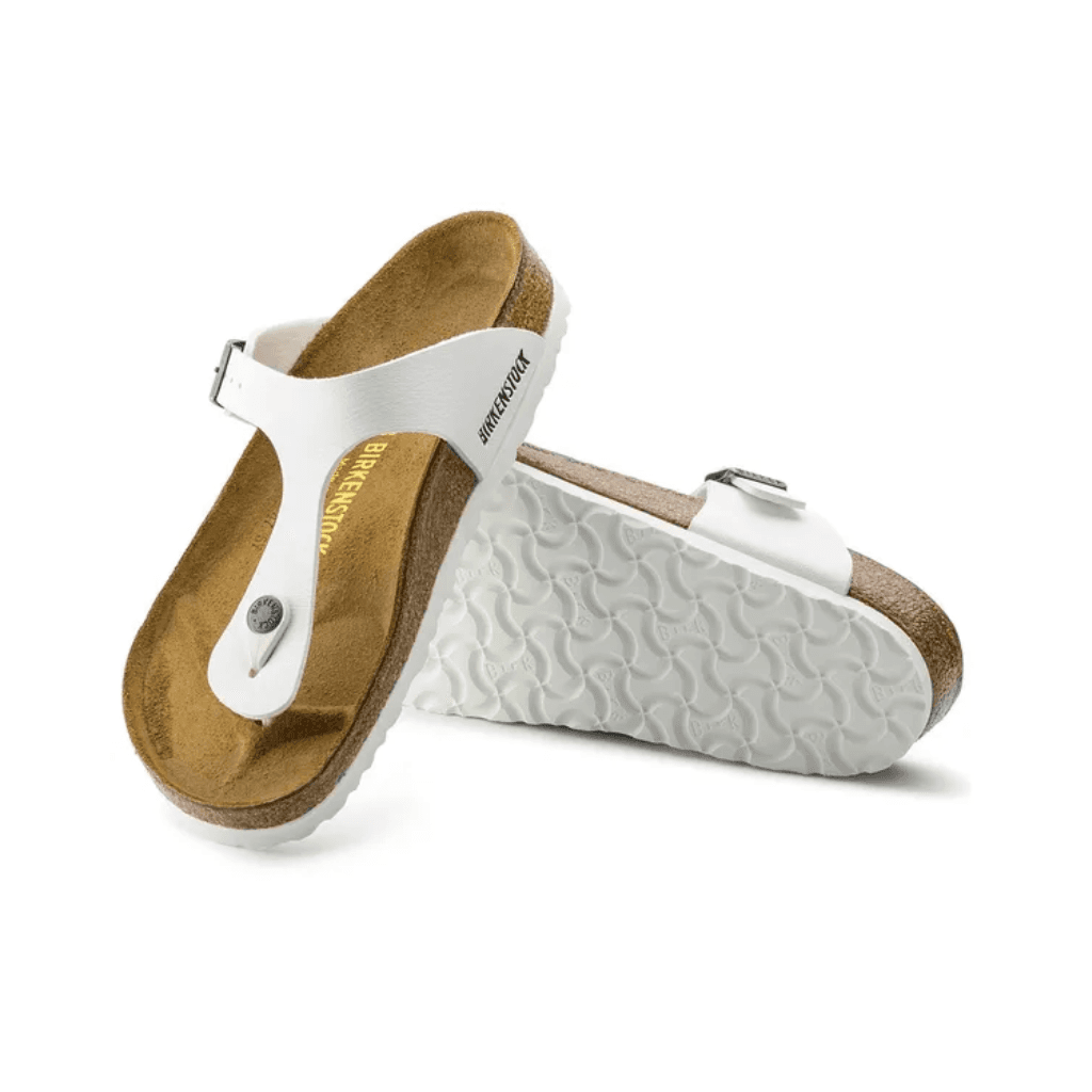 Birkenstock Gizeh Birko- Flor White Regular