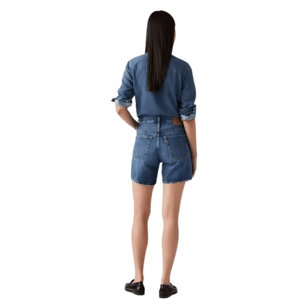 Levi's 501 Mid Thigh Short Blue Beauty