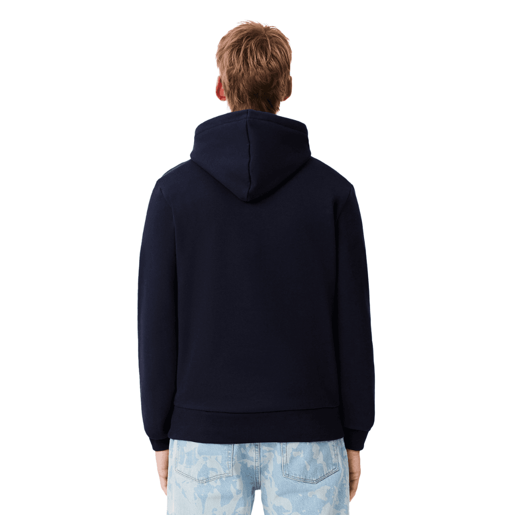 Lacoste Classic Fit Fleece Hoodie Navy Blue