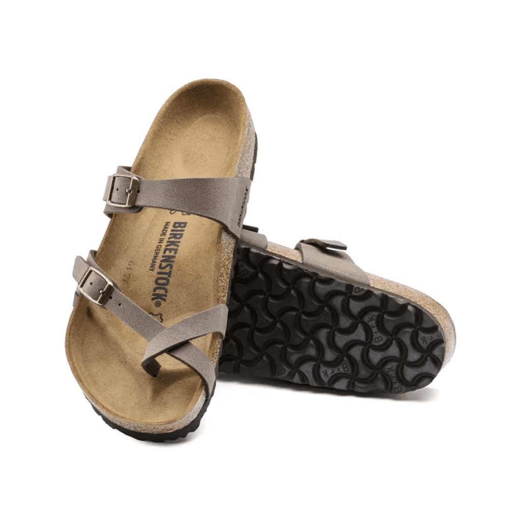 Birkenstock Mayari Birko-Flor Birkibuc Mocca Regular