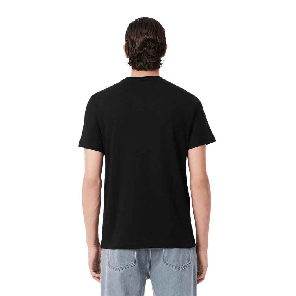 Lacoste Trim Jersey T-Shirt Black