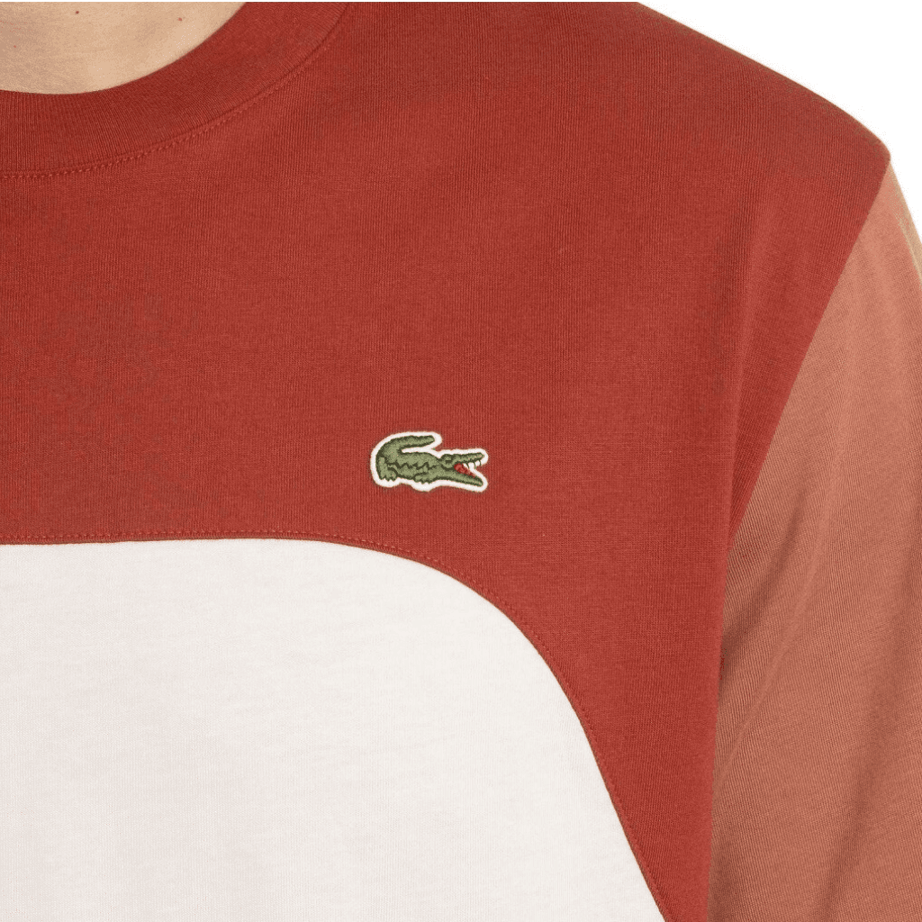 Lacoste Classic Fit Colour Block T-Shirt Lapland/Iberis-Track