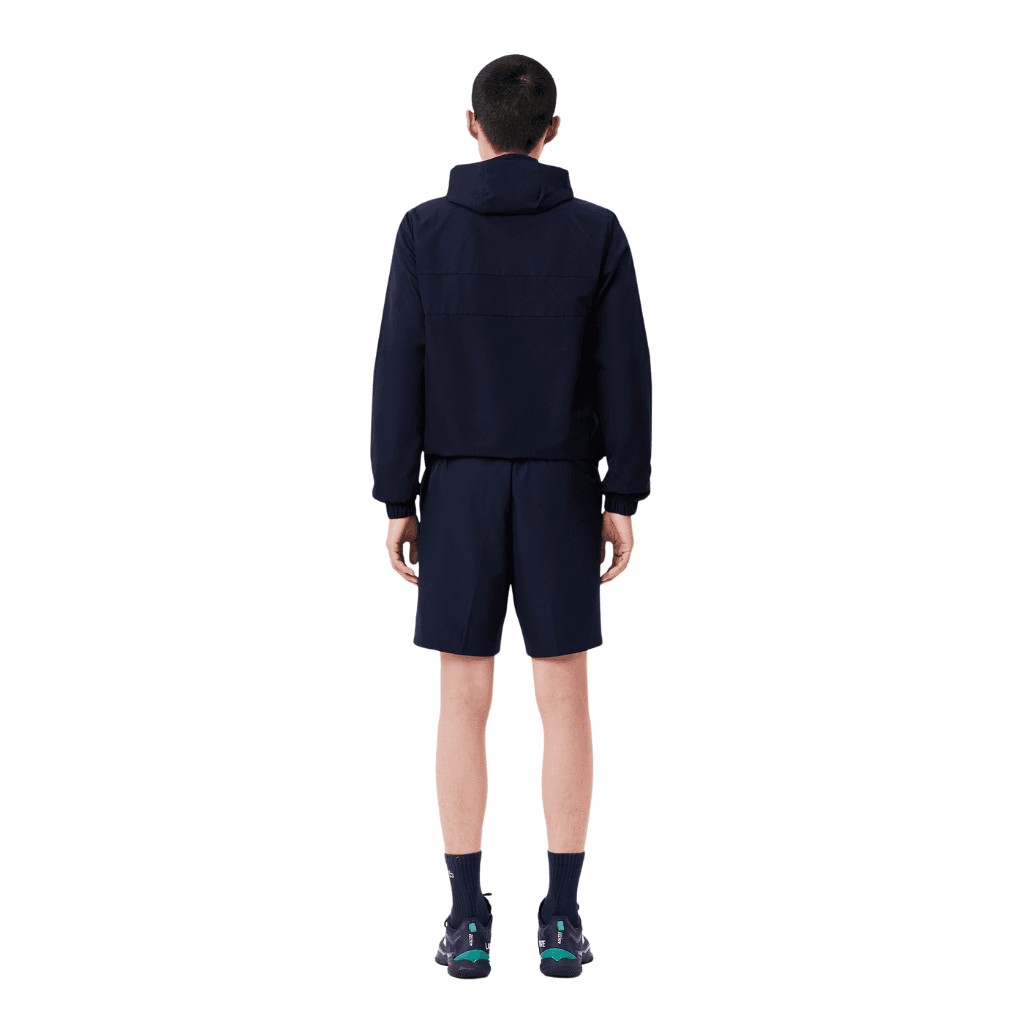 Lacoste Sport Diamond Taffeta Shorts Navy Blue