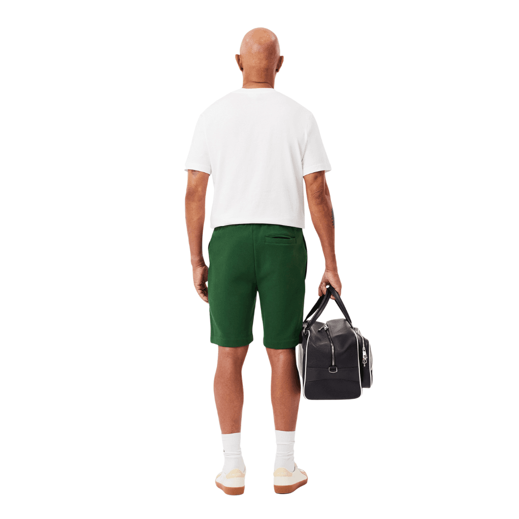 Lacoste Regular Fit Fleece Shorts Green