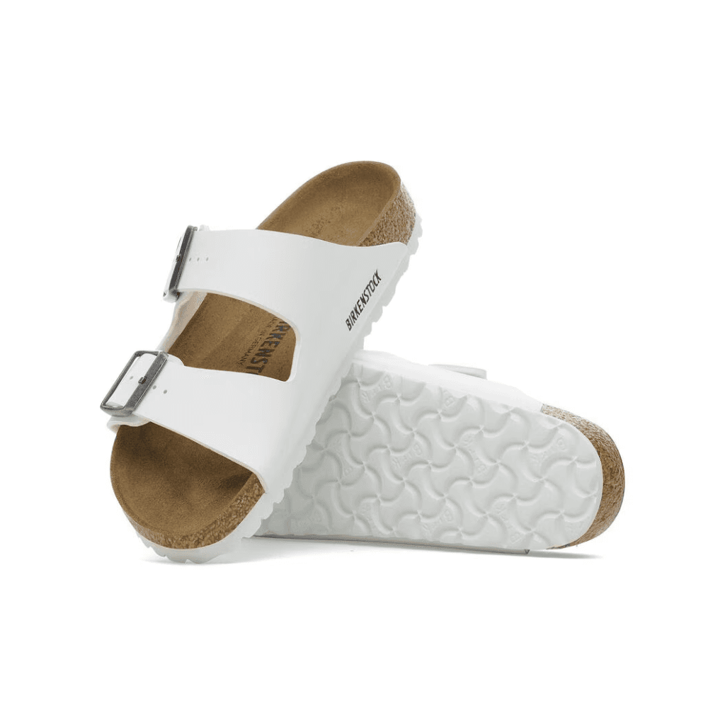 Birkenstock Arizona Birko- Flor White Regular