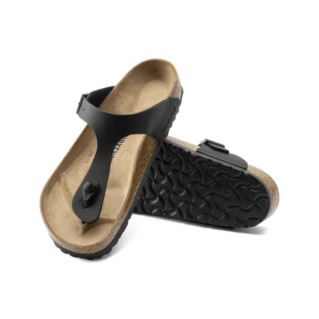 Birkenstock Gizeh Birko- Flor Black Narrow