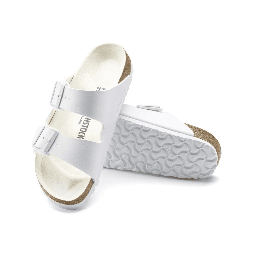 Birkenstock Arizona Birko- Flor White Regular
