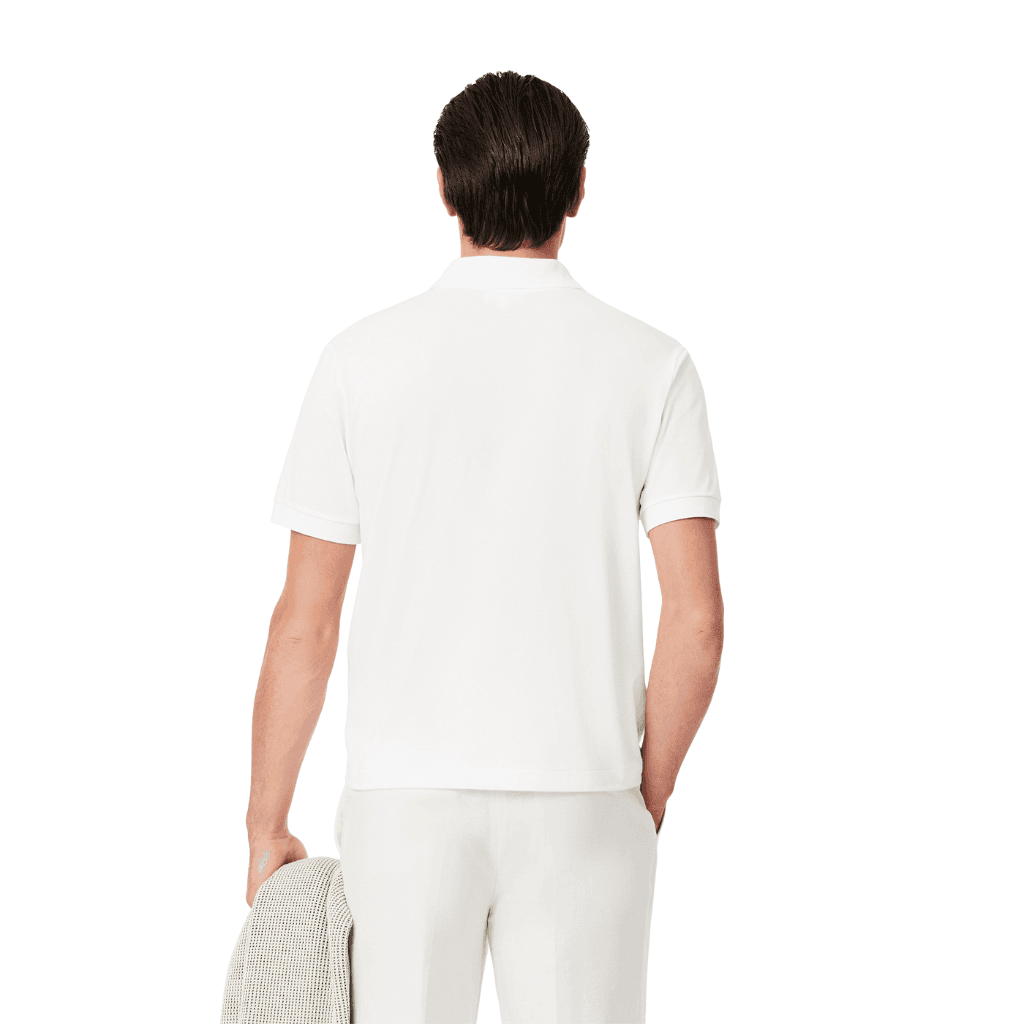 Lacoste L.12.12 Classic Fit Stretch Polo Shirt White