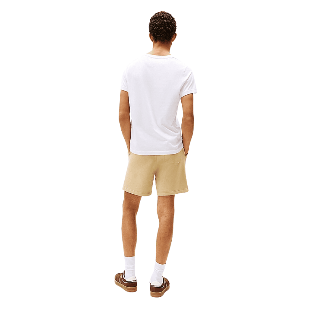 Tommy Jeans Original Jersey V Neck T-Shirt Classic White