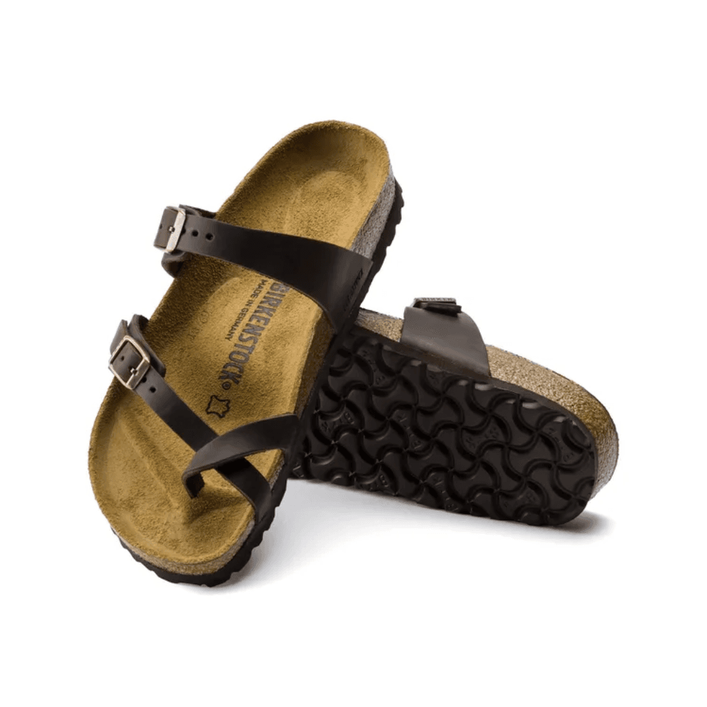 Birkenstock Mayari Natural Leather Oiled Habana Narrow