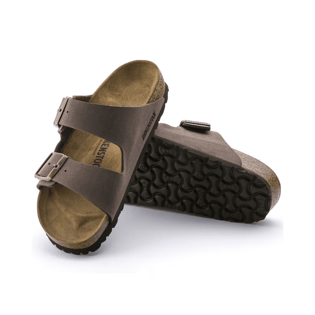 Birkenstock Arizona Birko- Flor Birkibuc Mocca Narrow