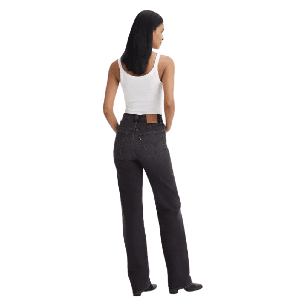 Levi's Ribcage Full Length Jeans Static Noise Overload
