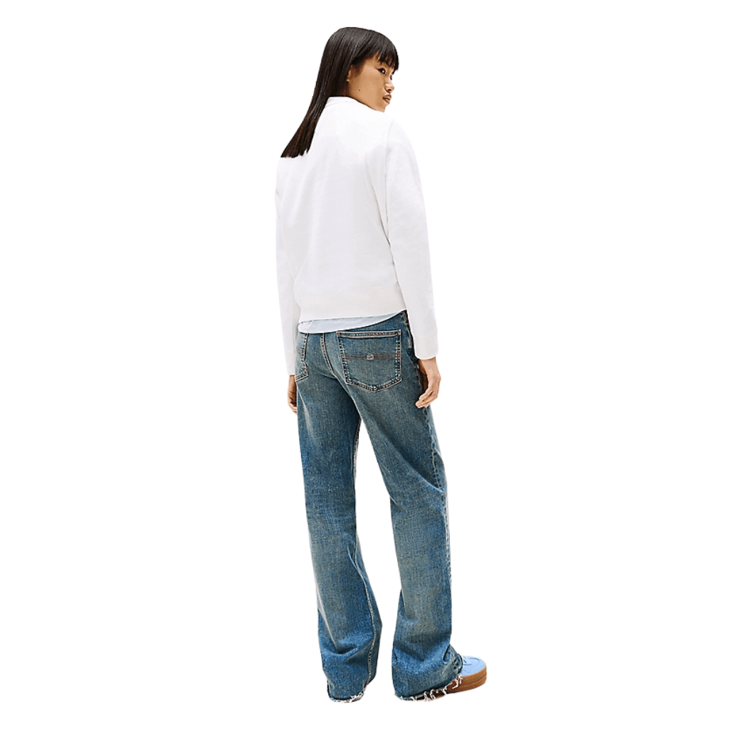 Tommy Jeans Regular Fit Sweatshirt White