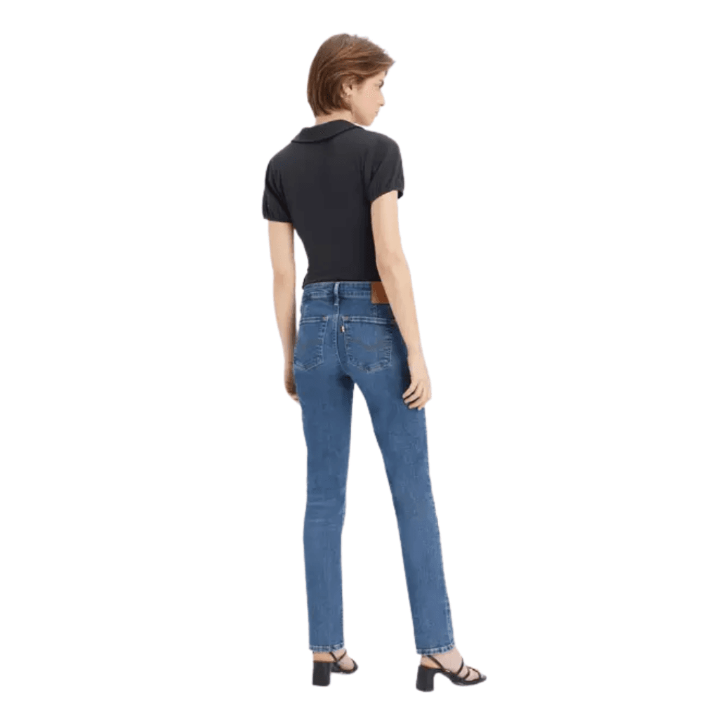 Levi's 712 Slim Welt Pocket Jeans Blue Wave Mid