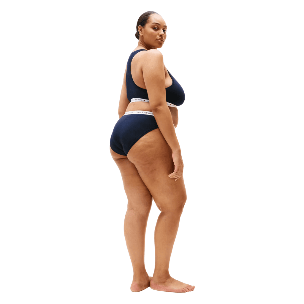 Tommy Hilfiger Repeat Logo Bikini Curve Desert Sky