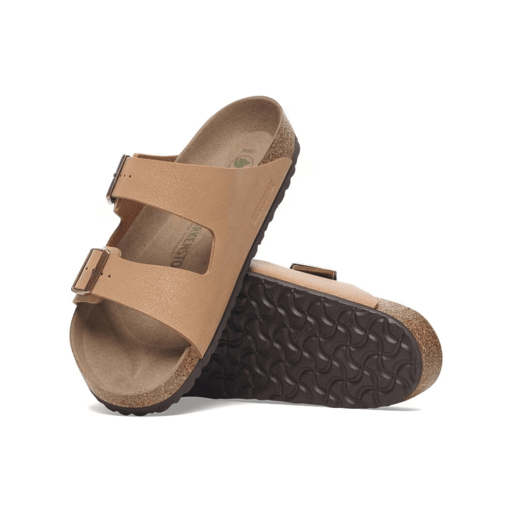 Birkenstock Arizona Vegan Birko- Flor Birkibuc Pecan Narrow