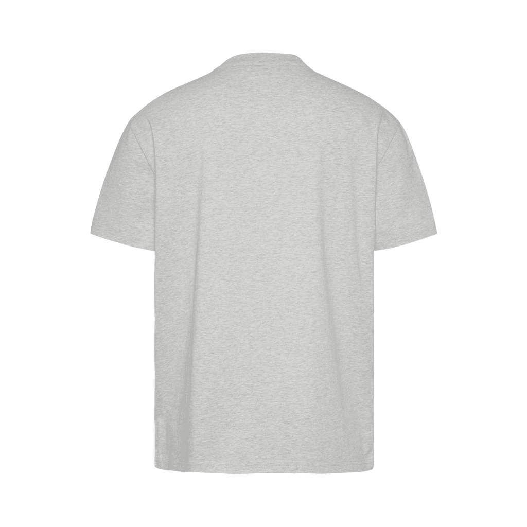 Tommy Jeans Regular Logo T-Shirt Silver Grey