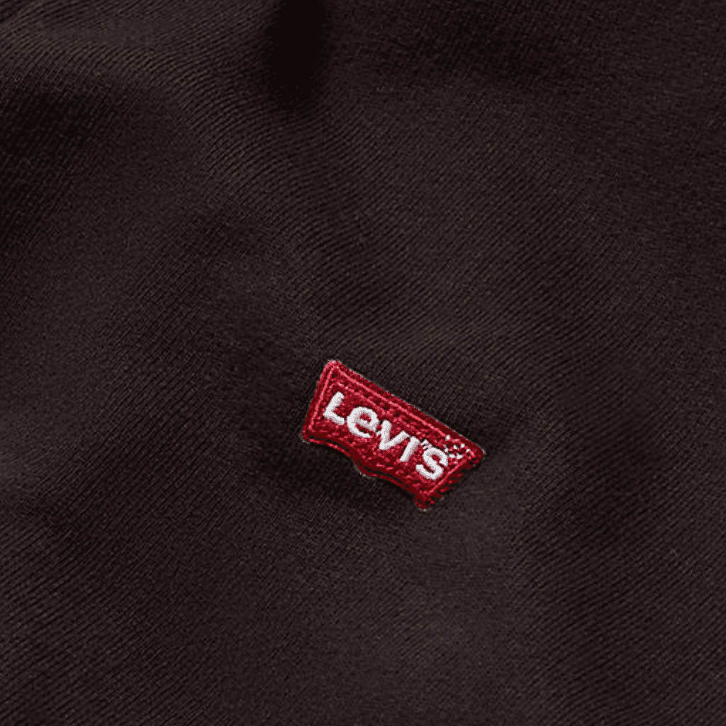 Levi's Original Zip Up Hoodie Mineral Black