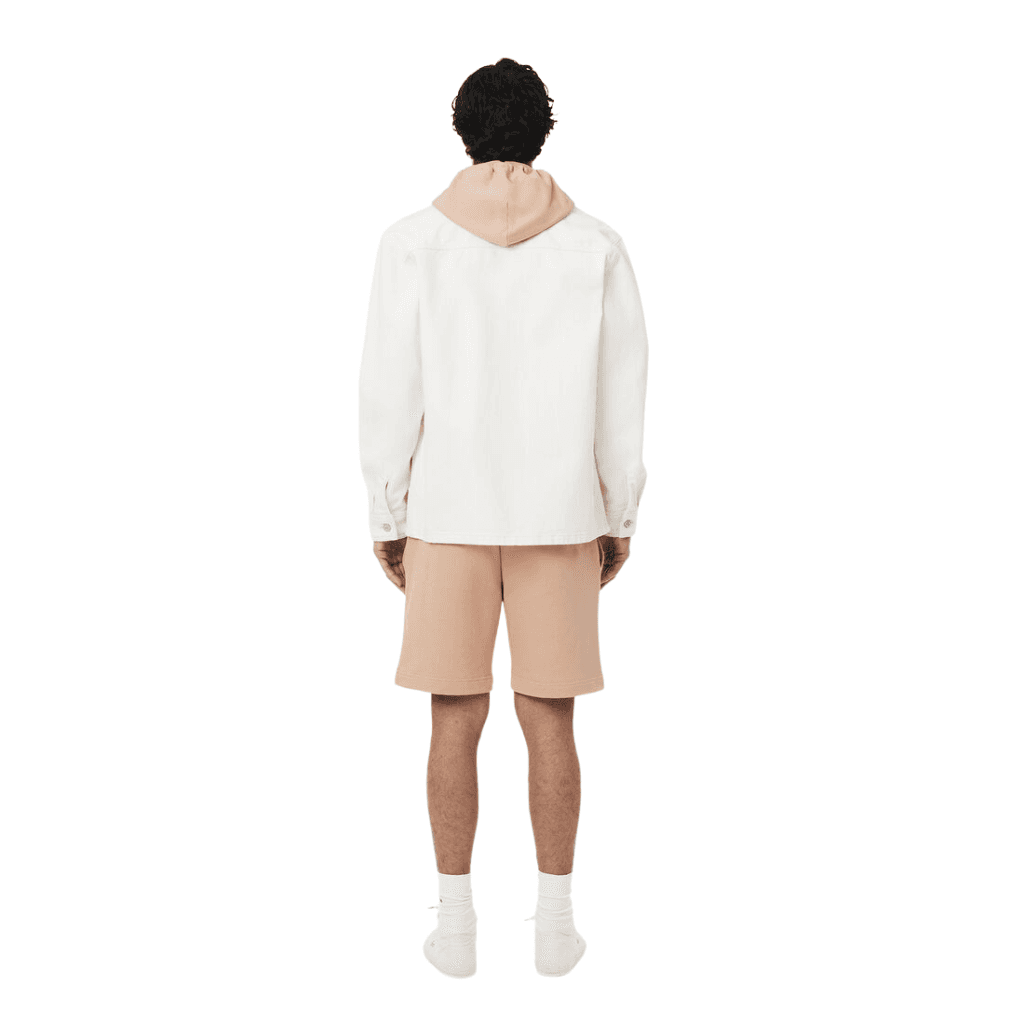 Lacoste Regular Fit Fleece Short Latte