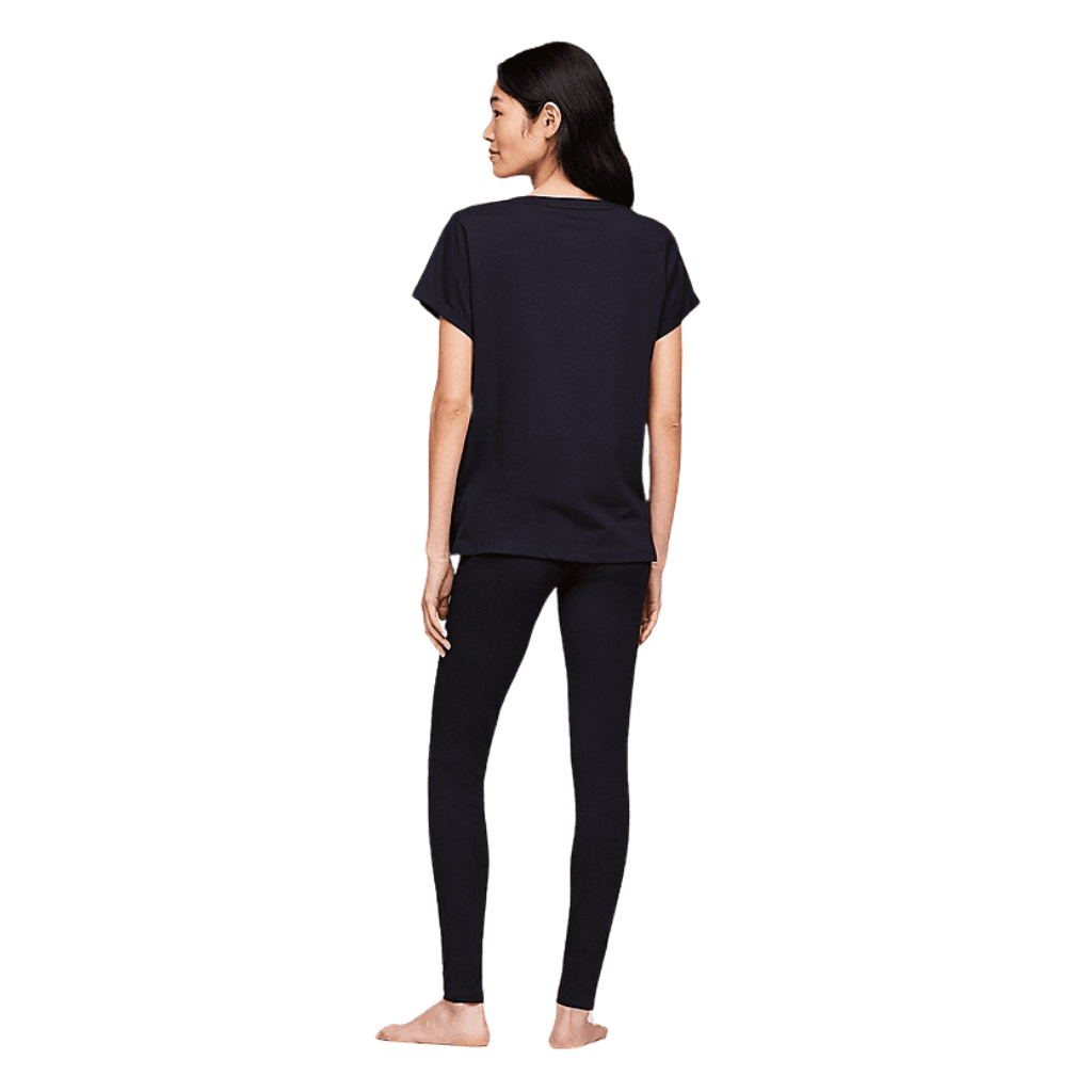 Tommy Hilfiger Logo Short Sleeve Lounge T-Shirt Desert Sky