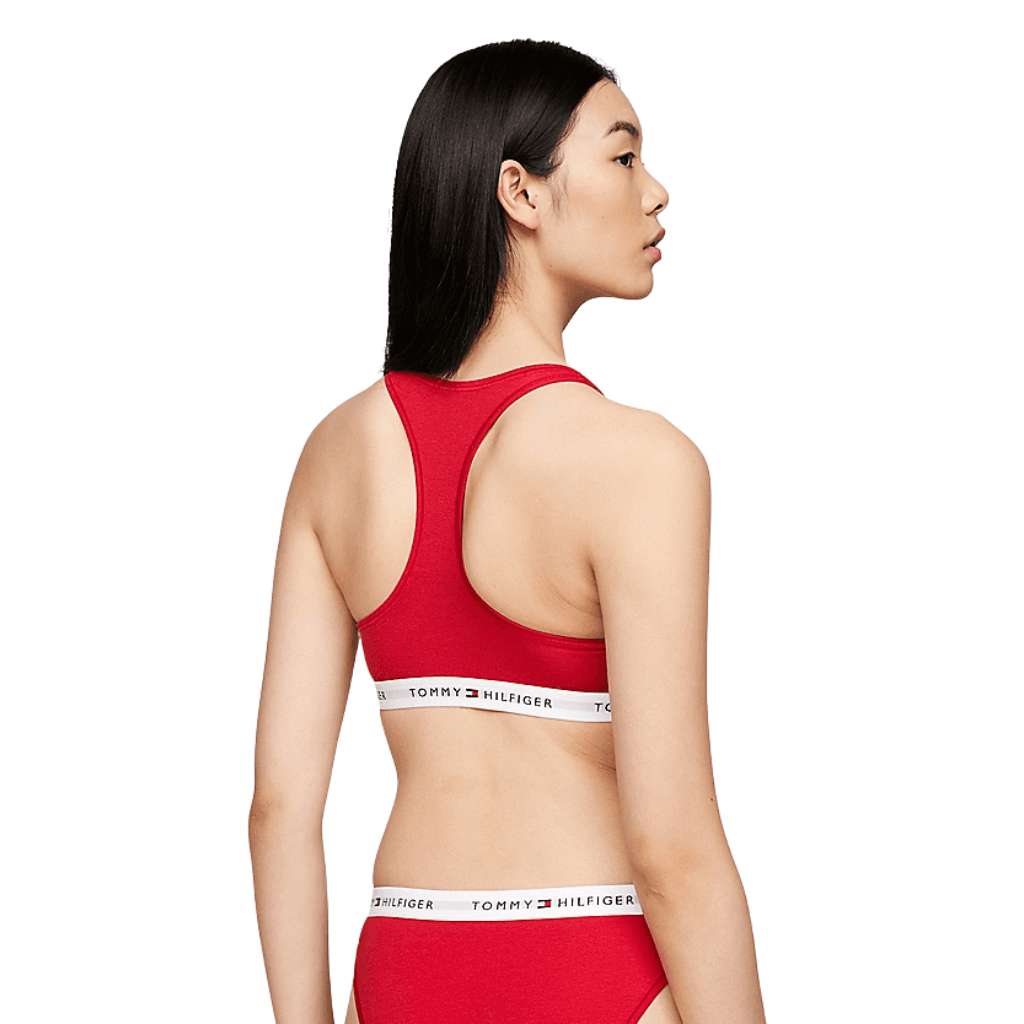 Tommy Hilfiger Unlined Bralette Primary Red