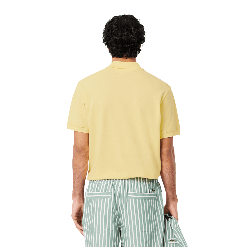Lacoste L.12.12 Classic Fit Stretch Polo Shirt Yellow