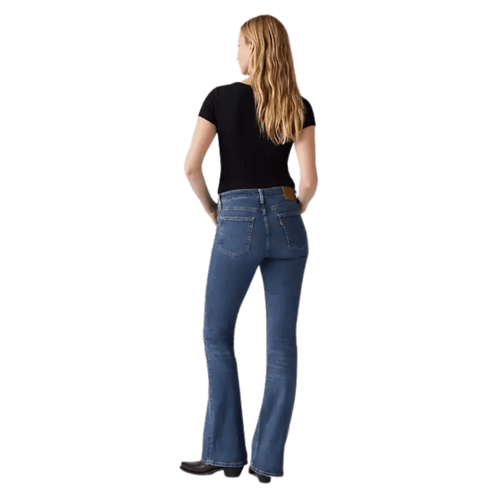 Levi's 726 Hr Flare Jeans Blue Wave Mid