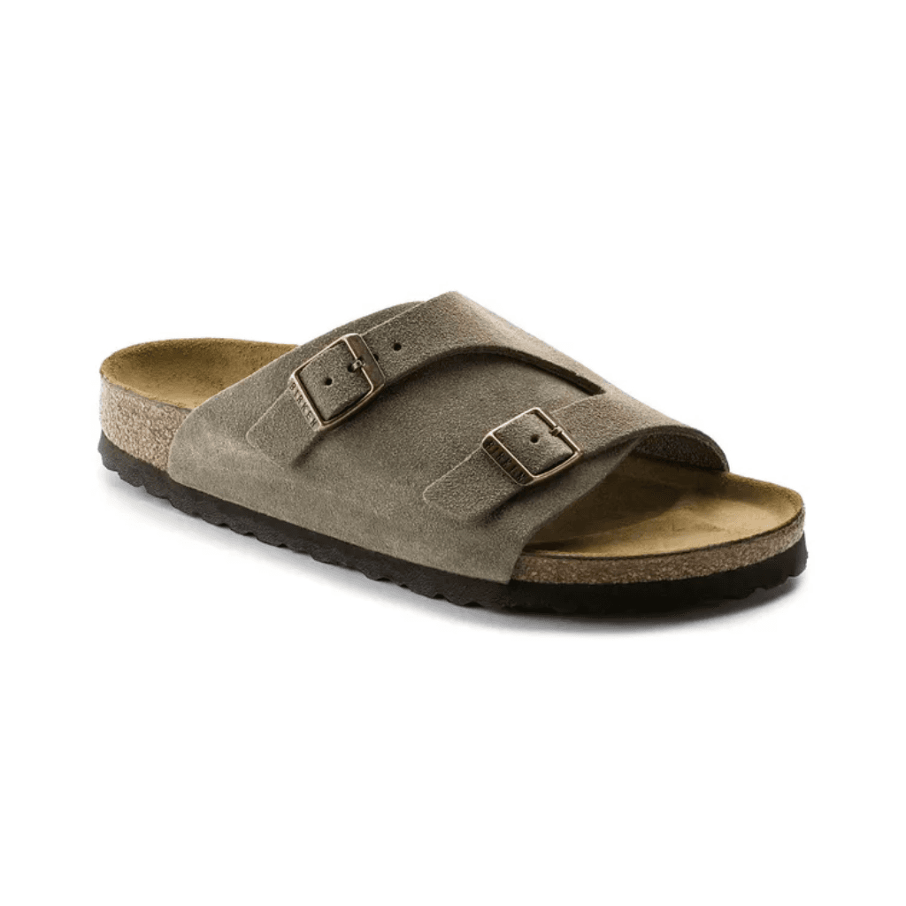 Birkenstock Zurich Suede Leather Taupe Regular
