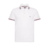 Tommy Hilfiger Core Tommy Tipped Slim Polo White swatch