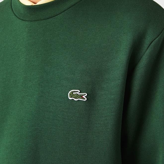lacoste-fleece-crew-neck-sweatshirt-green
