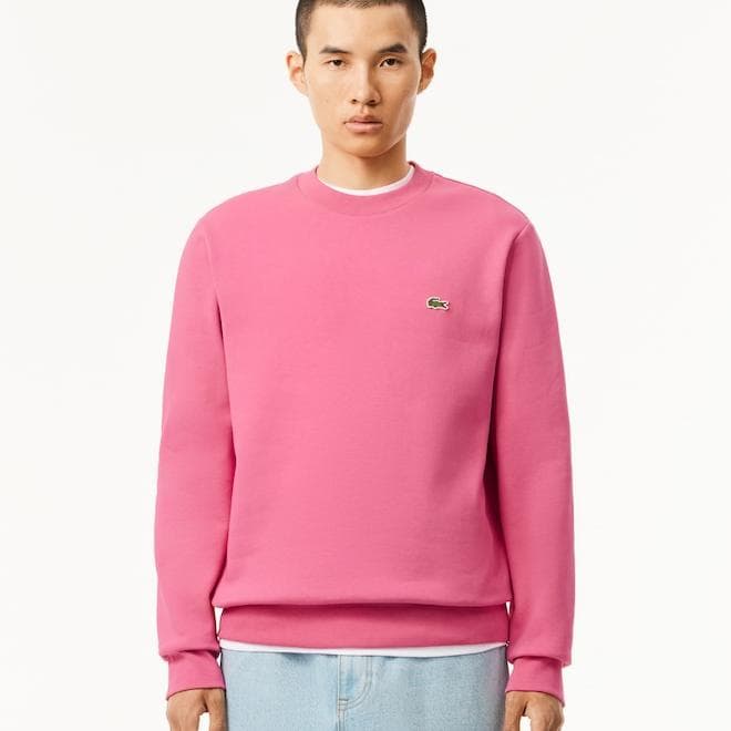 lacoste-fleece-crew-neck-sweatshirt-reseda-pink