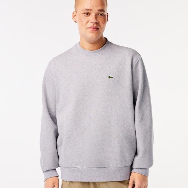 lacoste-fleece-crew-neck-sweatshirt-silver-chine