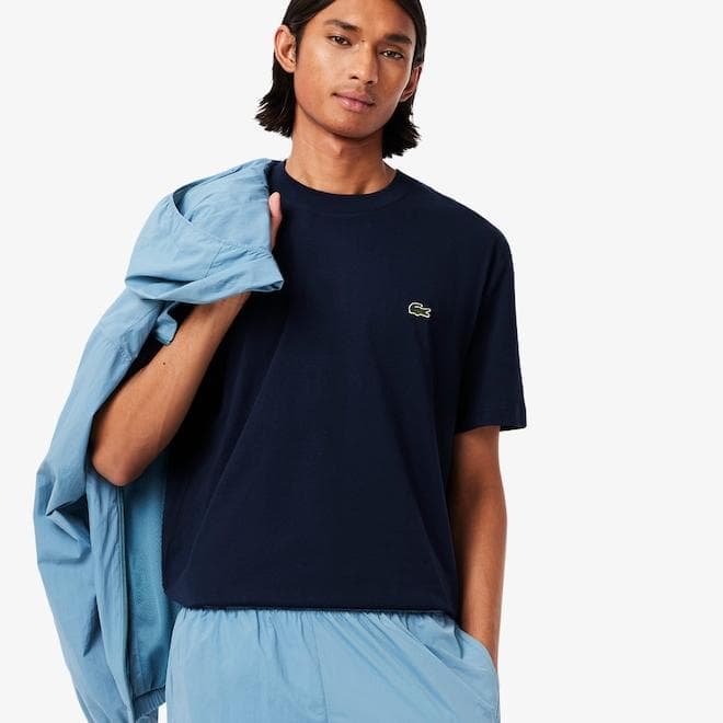 lacoste-cotton-t-shirt-navy-blue