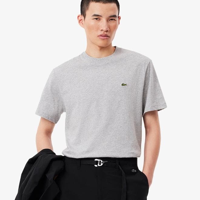 lacoste-cotton-t-shirt-silver-chine